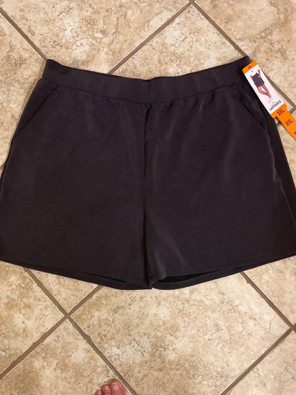 Nwt charcoal gray shorts by Lazy Pants size xx-large